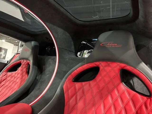 2023 Bugatti Chiron Pur Sport interior, seats