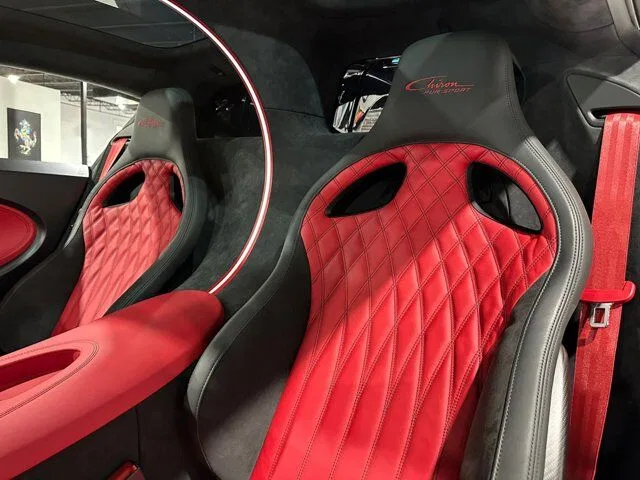 2023 Bugatti Chiron Pur Sport interior, seats