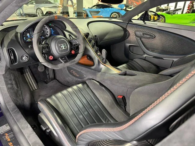 2021 Bugatti Chiron Pur Sport interior