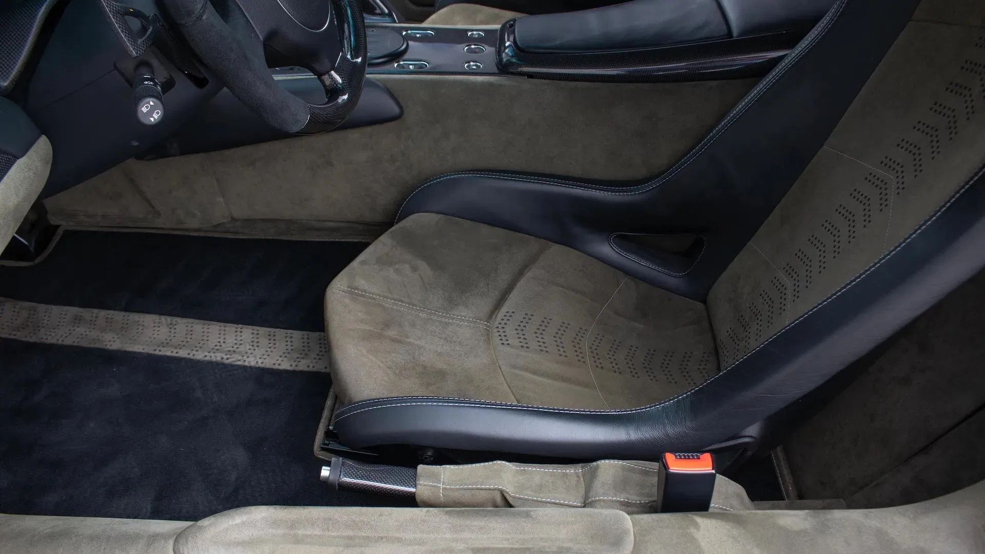 2008 Lamborghini Reventón Coupe interior, seats