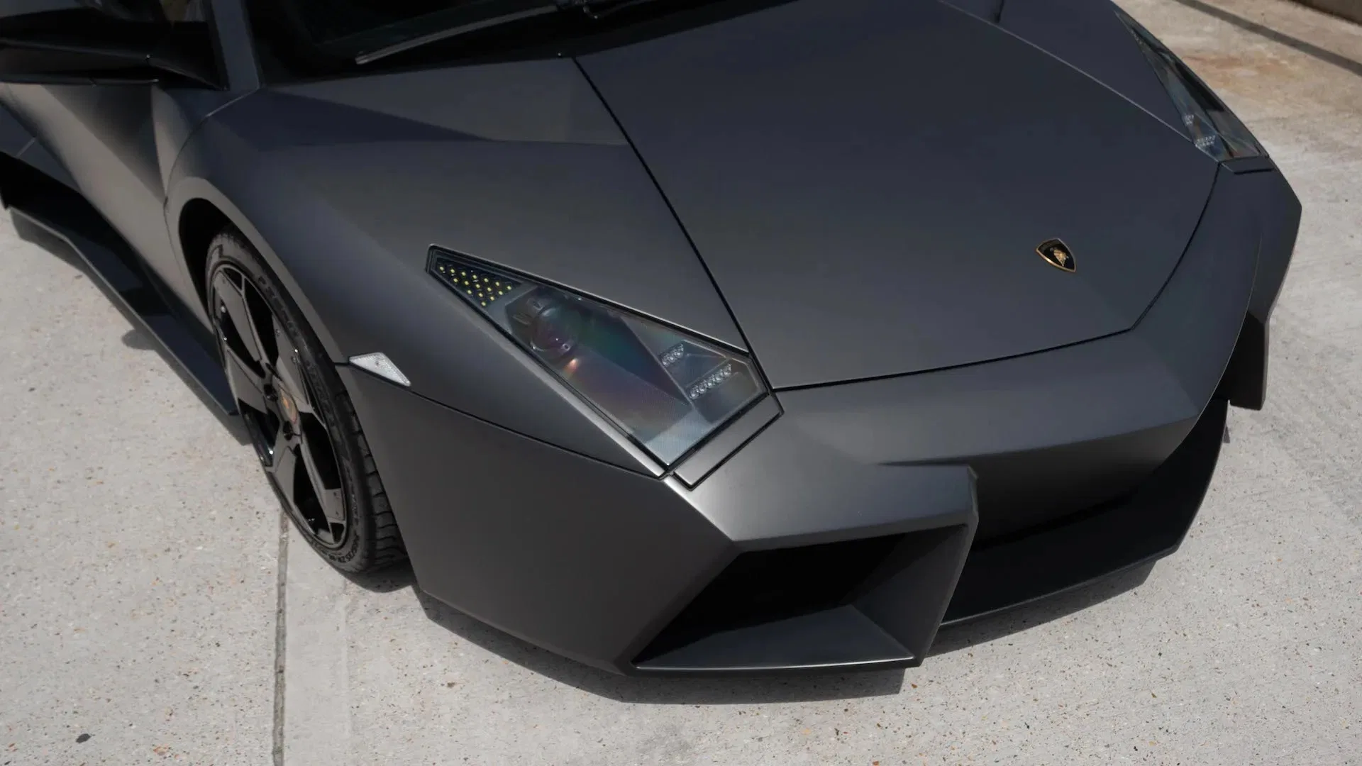 2008 Lamborghini Reventón Coupe for sale, exterior, Grey