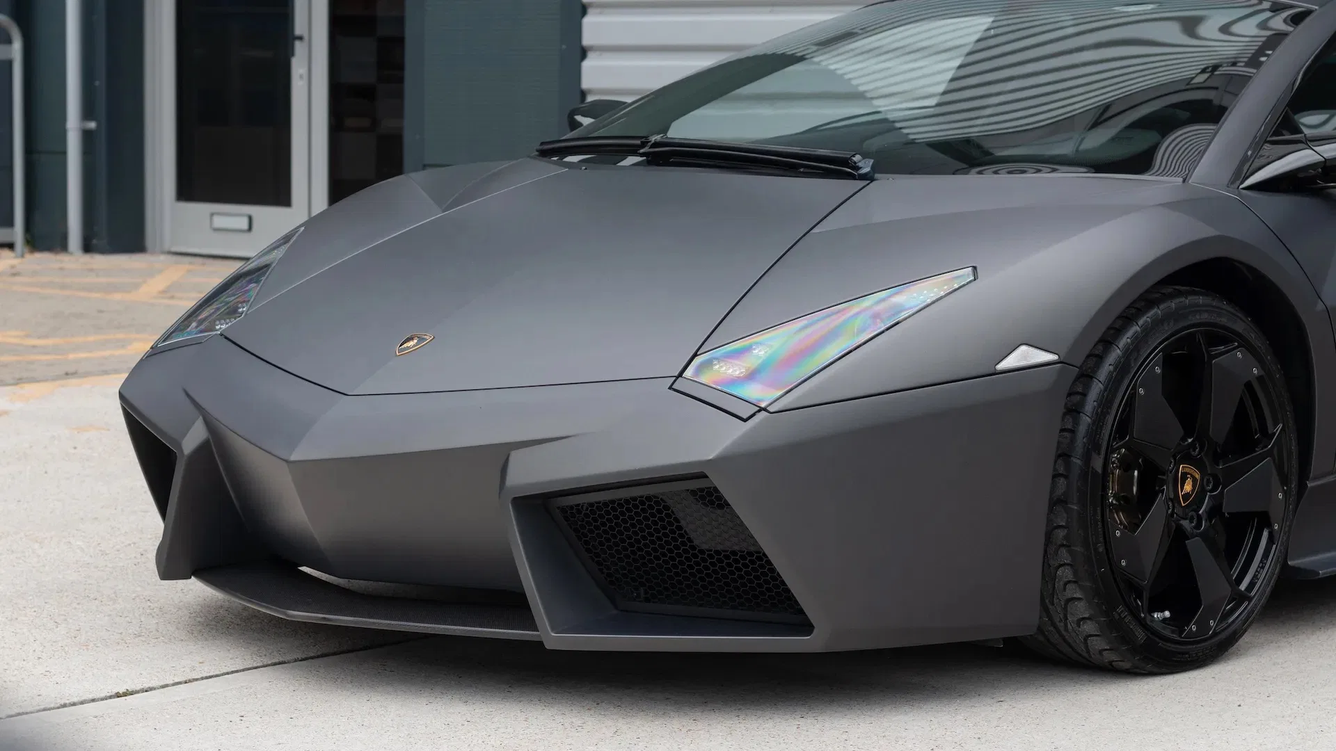 2008 Lamborghini Reventón Coupe for sale, exterior, Grey