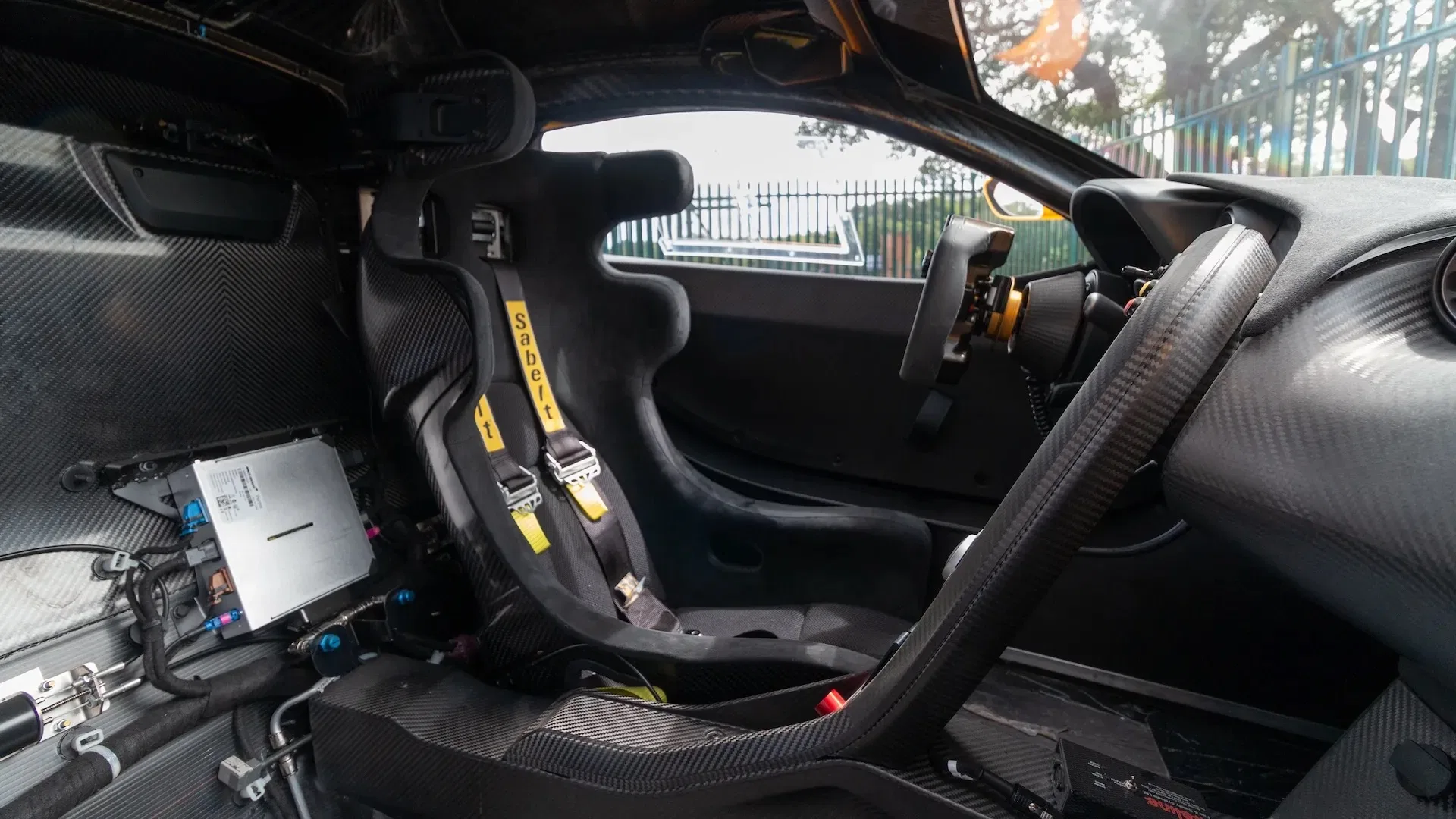 2015 McLaren P1 GTR interior