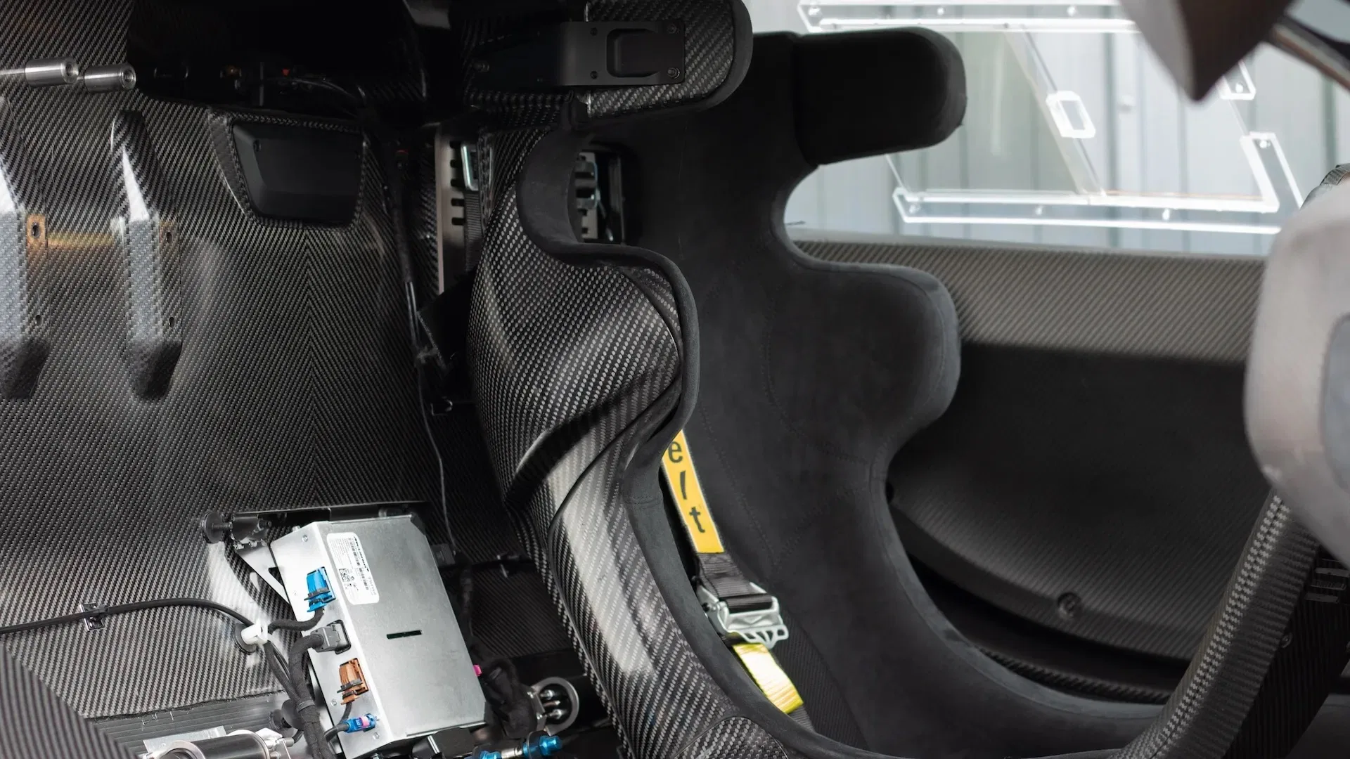 2015 McLaren P1 GTR interior, seats
