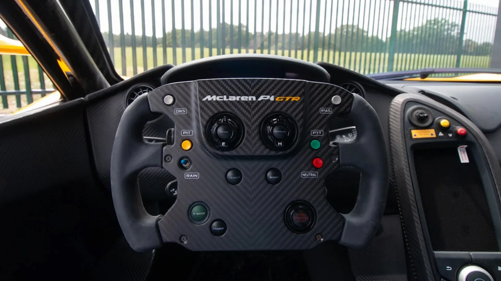2015 McLaren P1 GTR interior