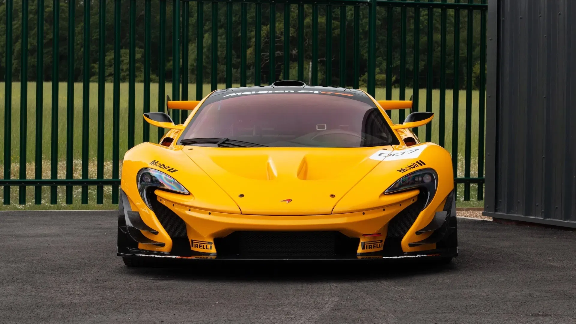 2015 McLaren P1 GTR for sale, exterior, Yellow