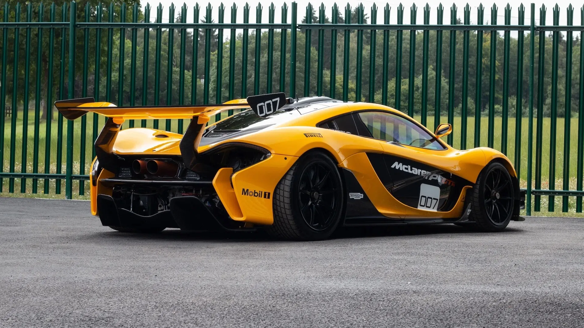 2015 McLaren P1 GTR for sale, exterior, Yellow