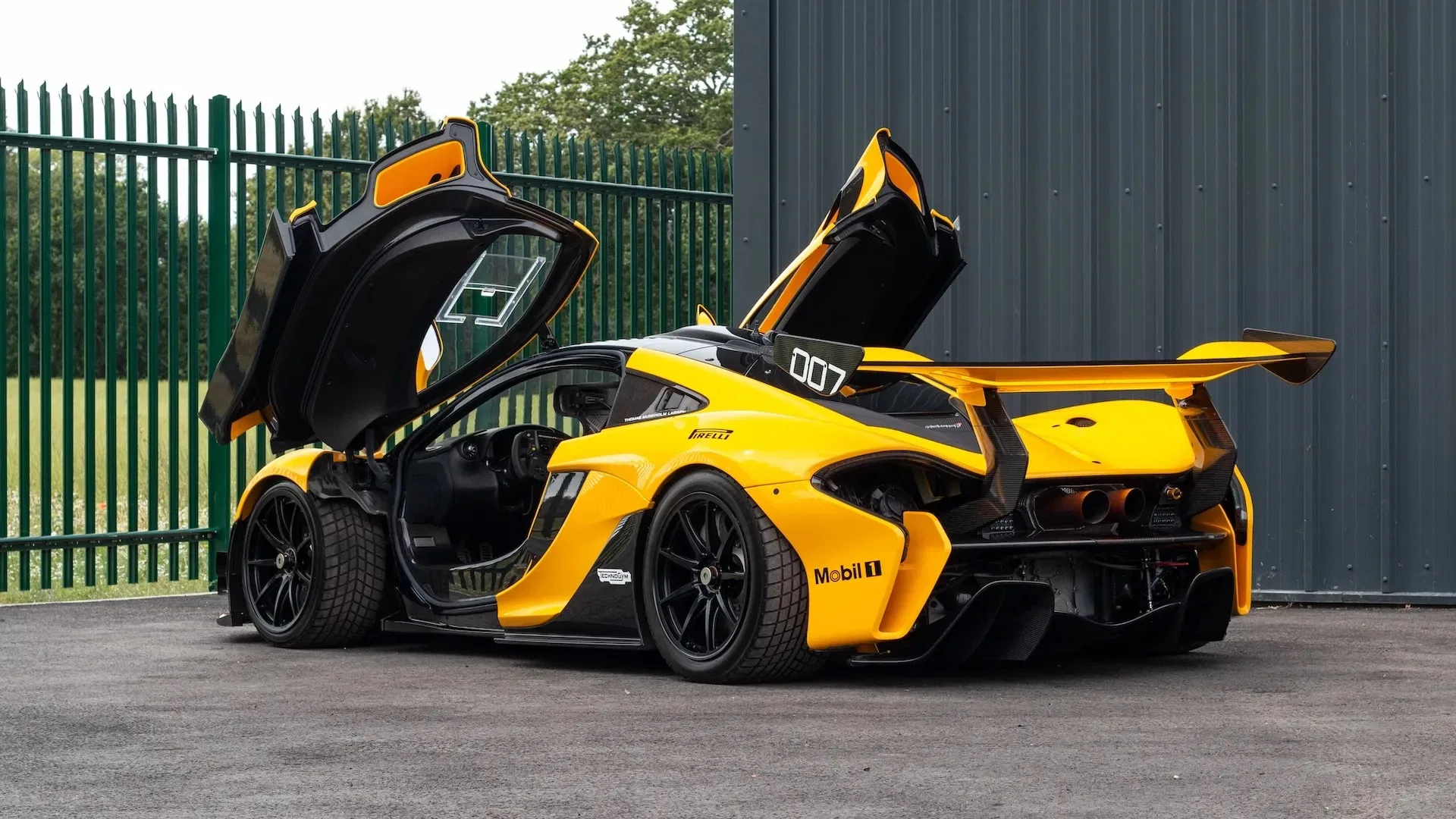 2015 McLaren P1 GTR for sale, exterior, Yellow