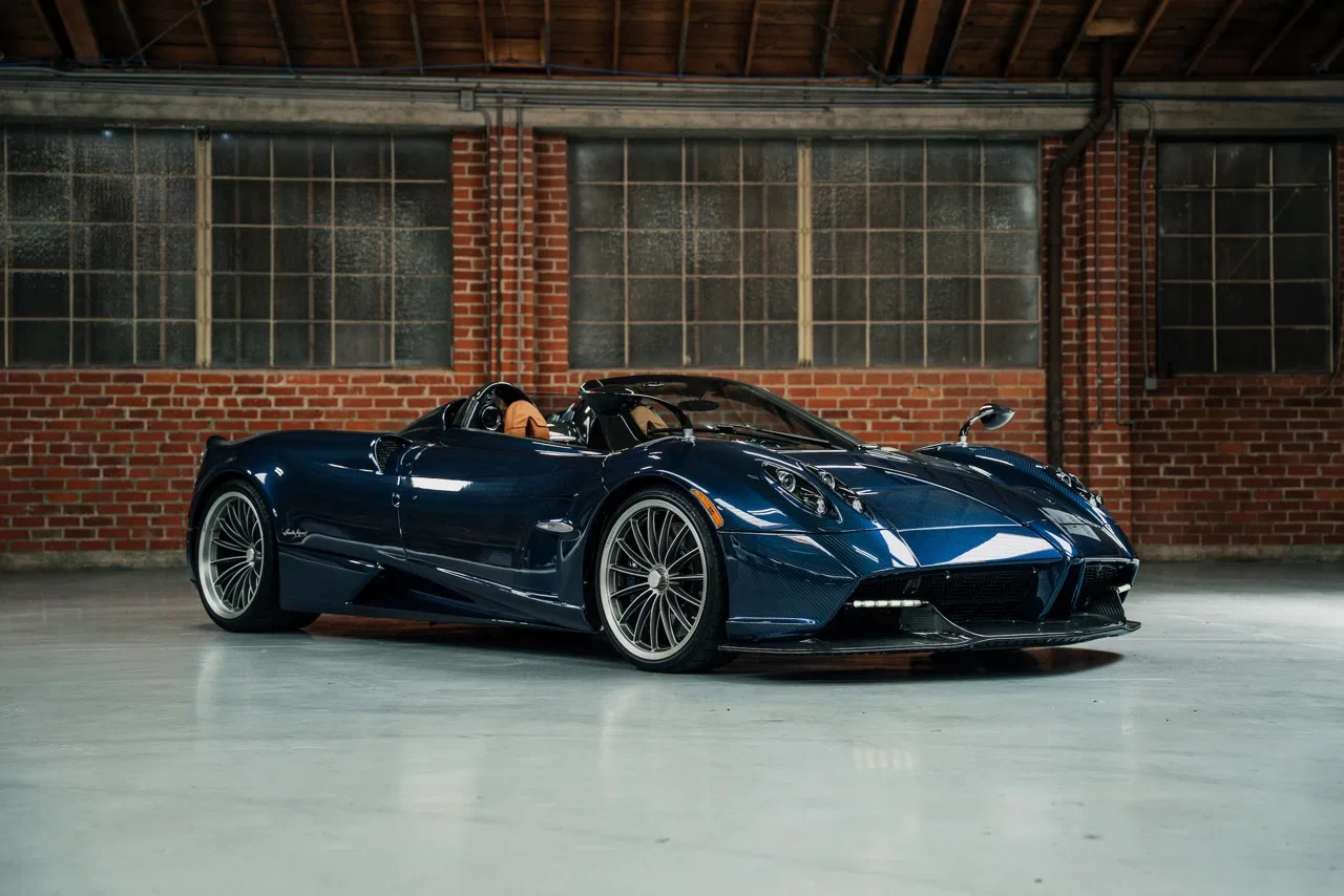 2017 Pagani Huayra Roadster for sale, exterior, Blue