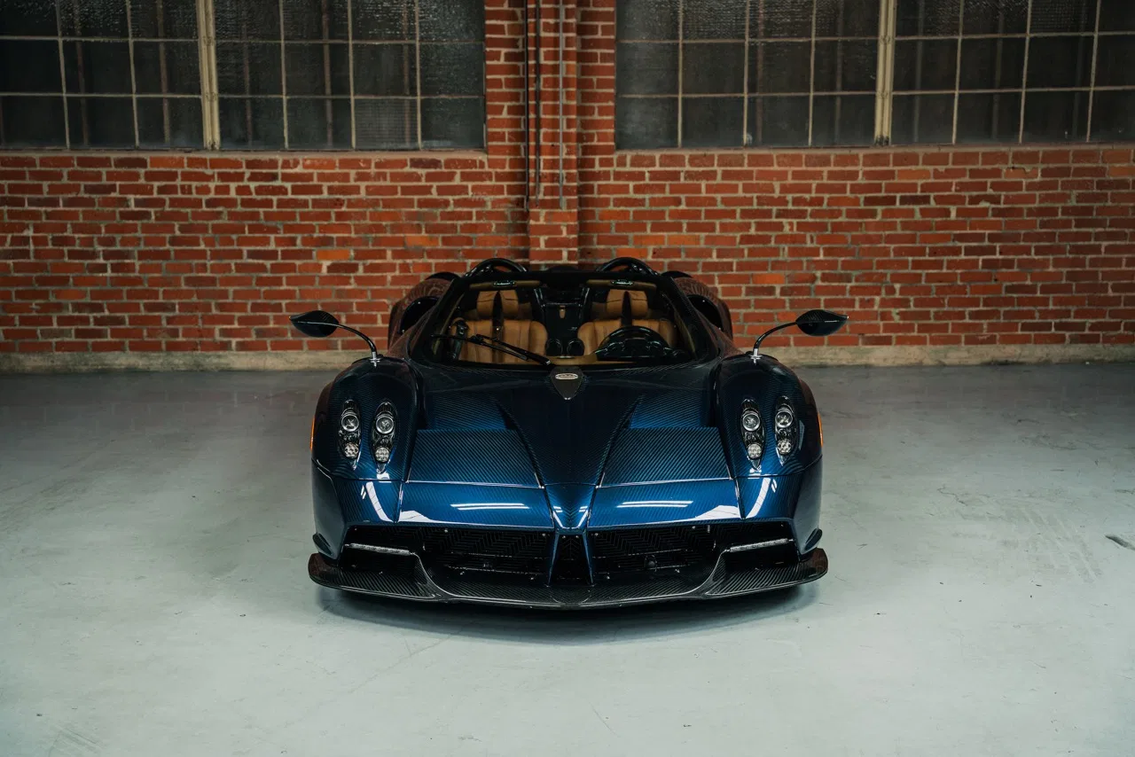 2017 Pagani Huayra Roadster for sale, exterior, Blue