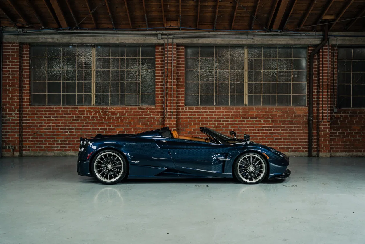 2017 Pagani Huayra Roadster for sale, exterior, Blue