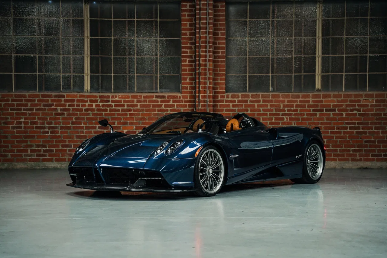 2017 Pagani Huayra Roadster for sale, exterior, Blue