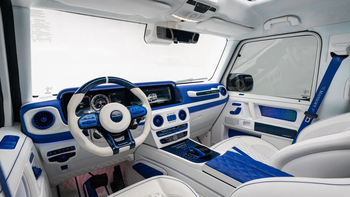2023 Mansory G-Class Gronos 4x4² interior, dashboard