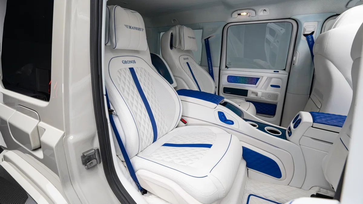 2023 Mansory G-Class Gronos 4x4² interior, seats