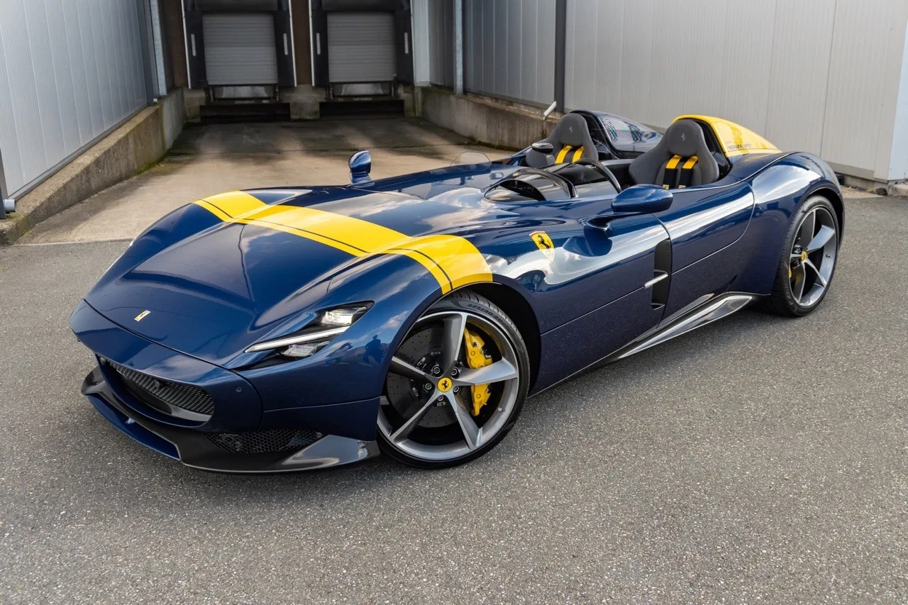 2020 Ferrari Monza SP2 for sale, exterior, Blue