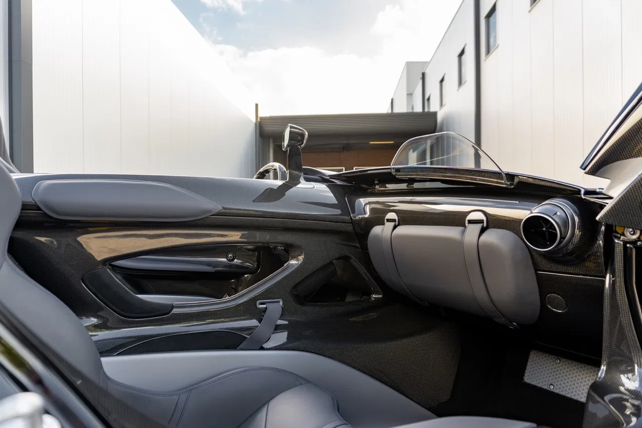 2020 Ferrari Monza SP2 interior, Charcoal