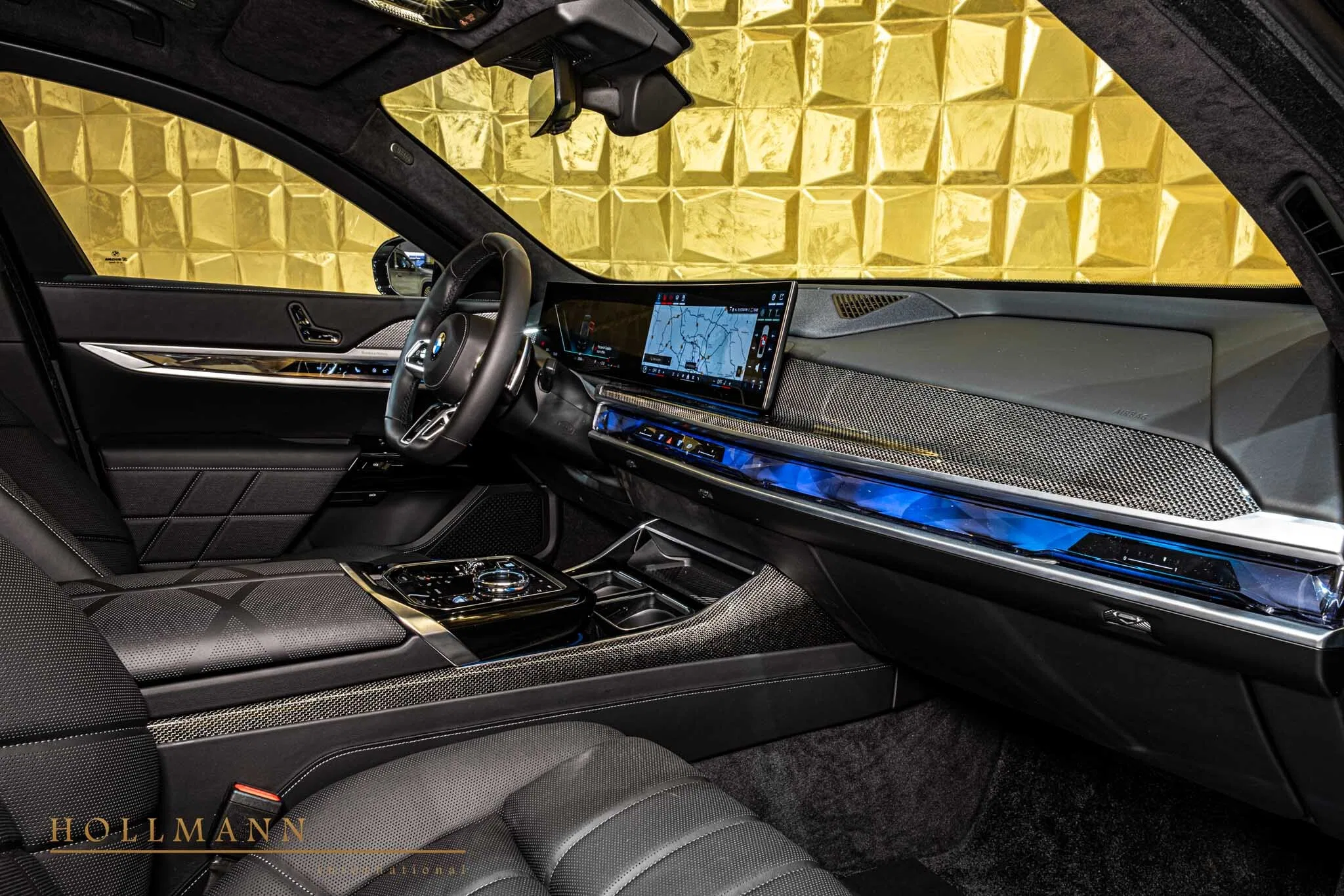 2025 Armored BMW 7 Series interior