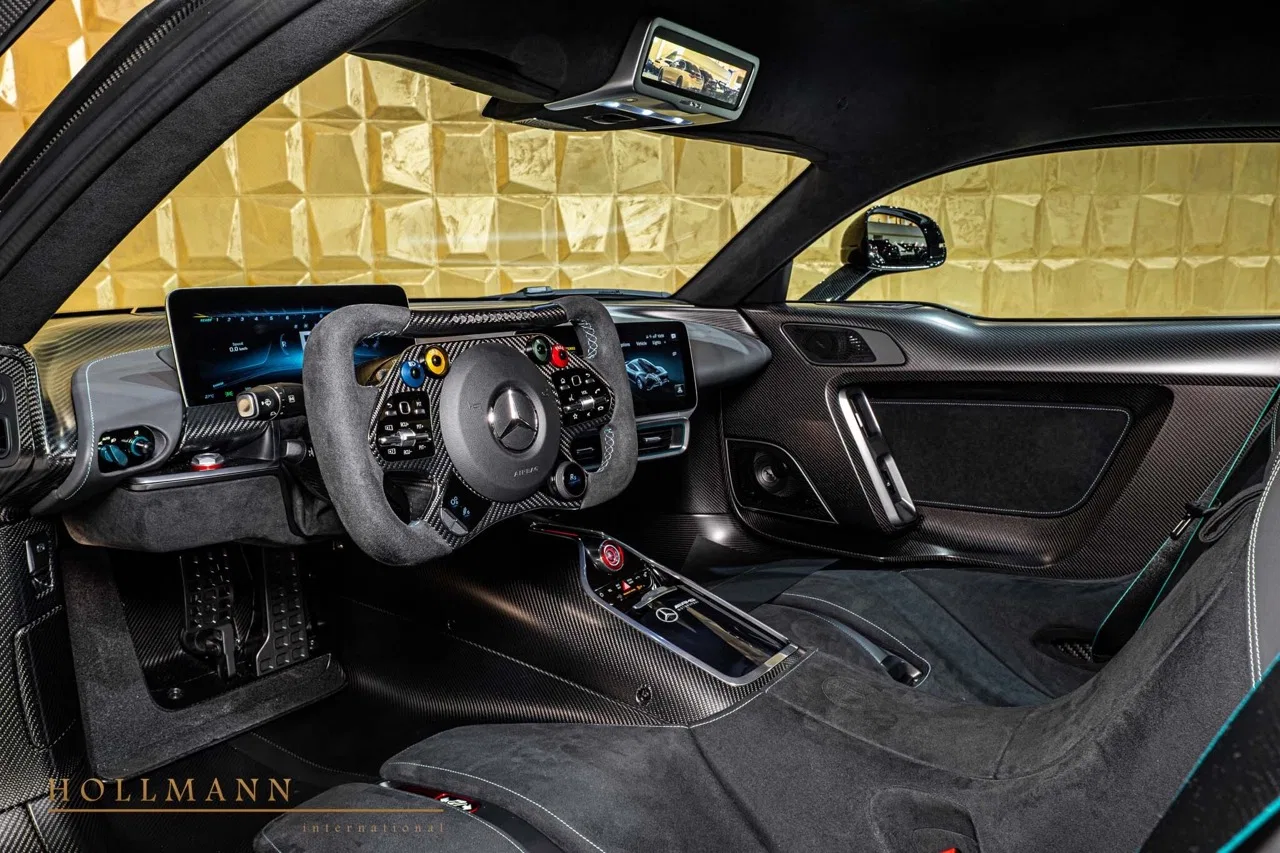 2025 AMG ONE interior, dashboard