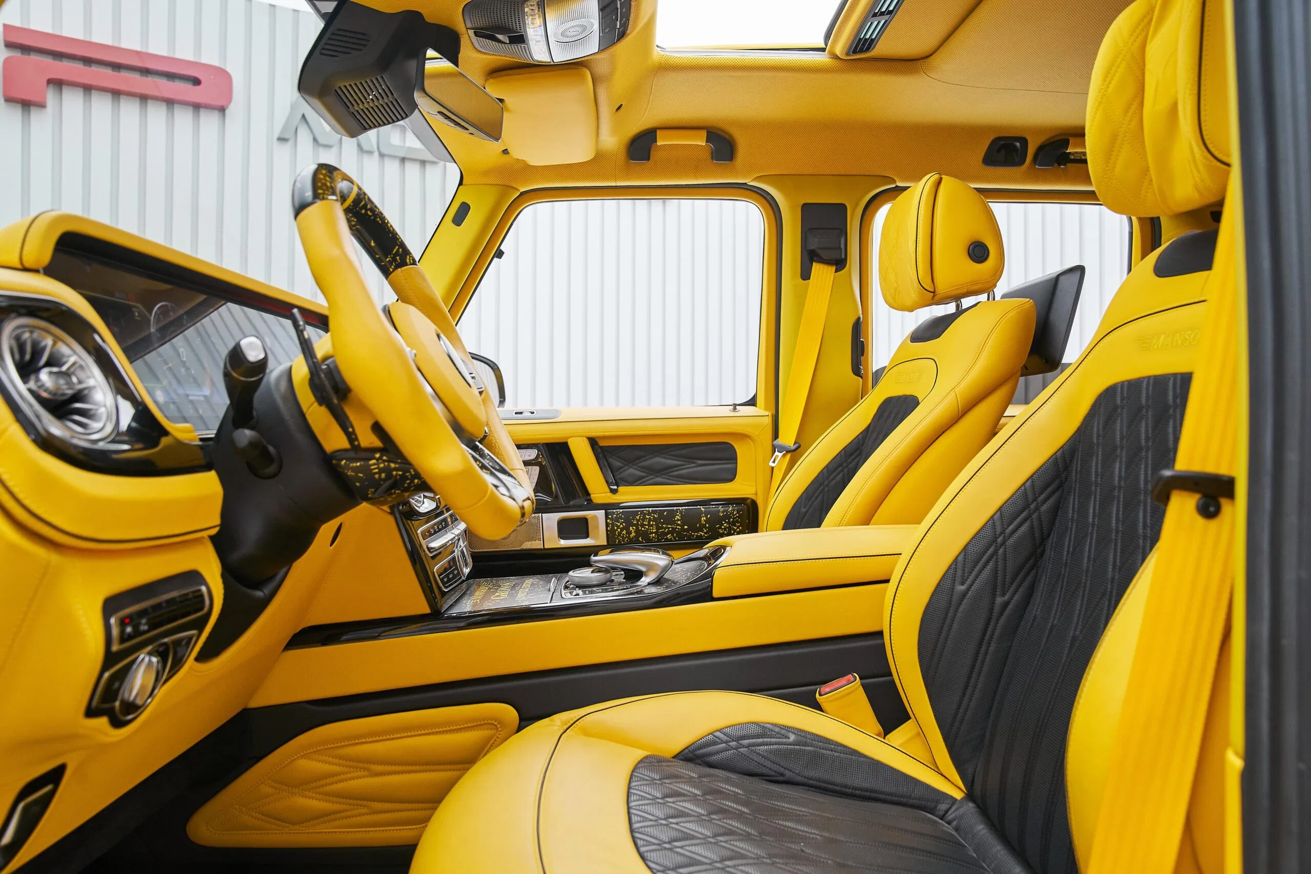 2021 Mansory G-Class Gronos interior, seats