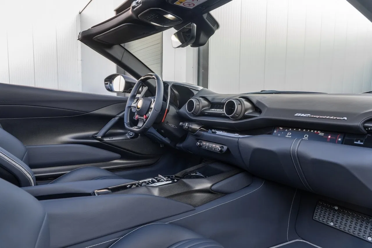2024 Ferrari 812 Competizione Aperta interior
