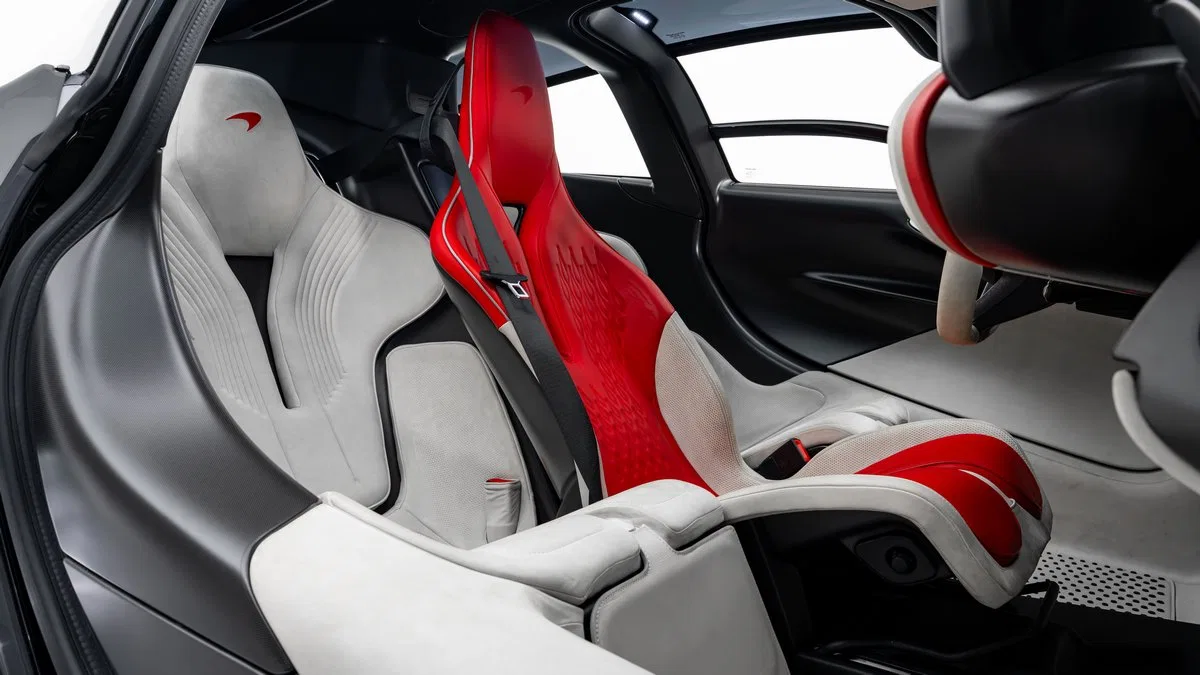 2020 McLaren Speedtail interior, seats