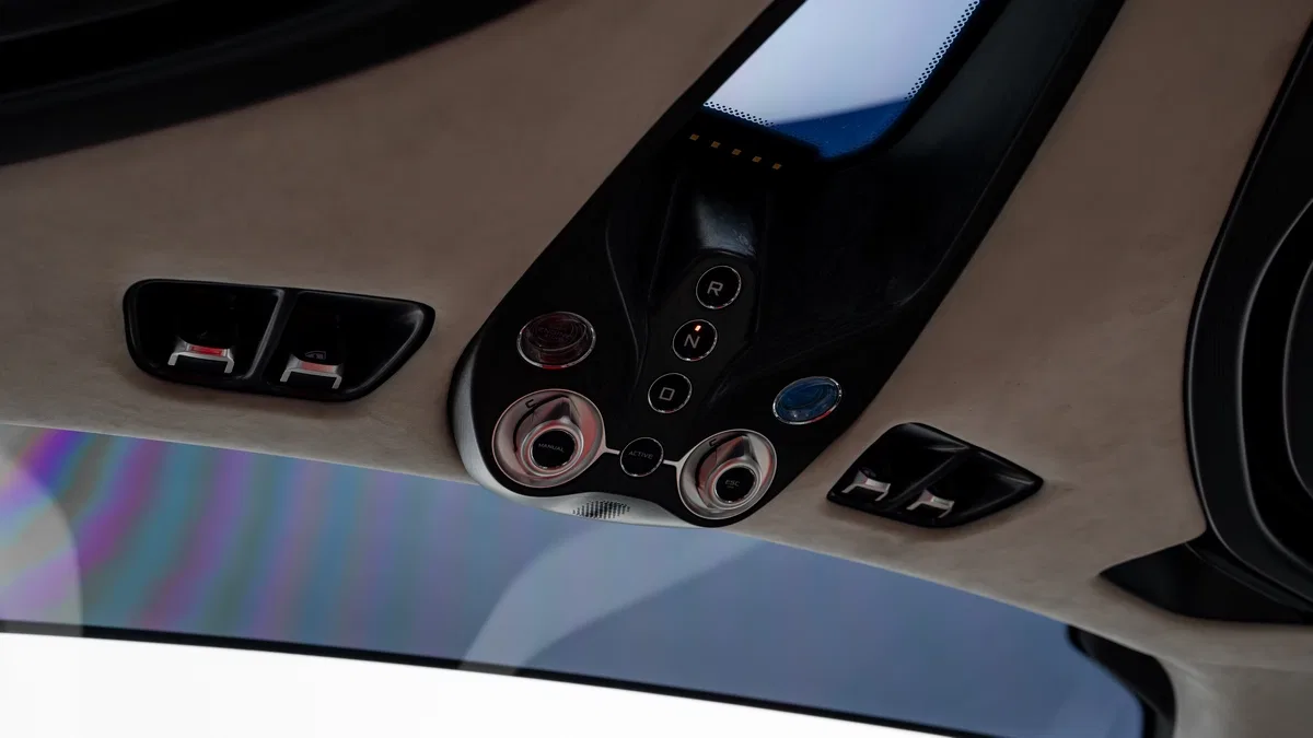 2020 McLaren Speedtail interior
