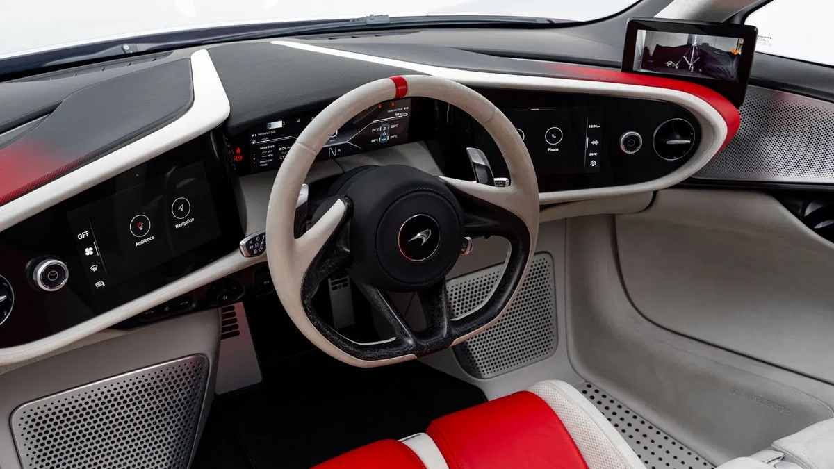 2020 McLaren Speedtail interior