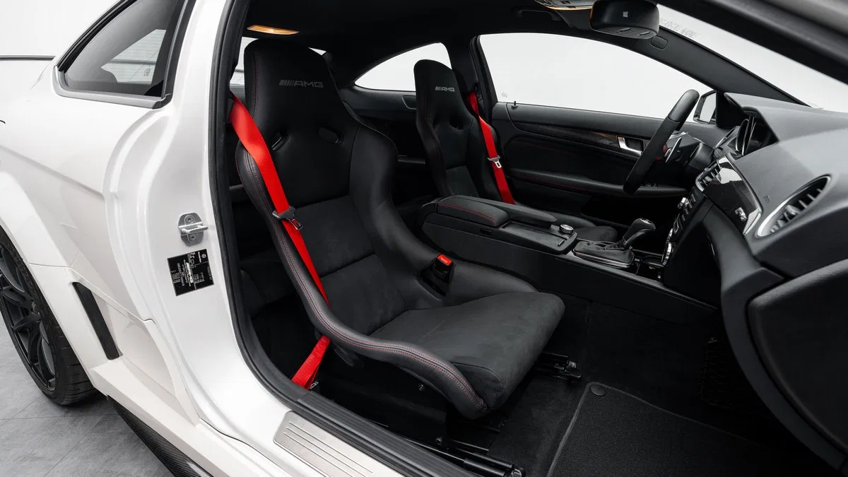 2012 C63 AMG Black Series interior, seats