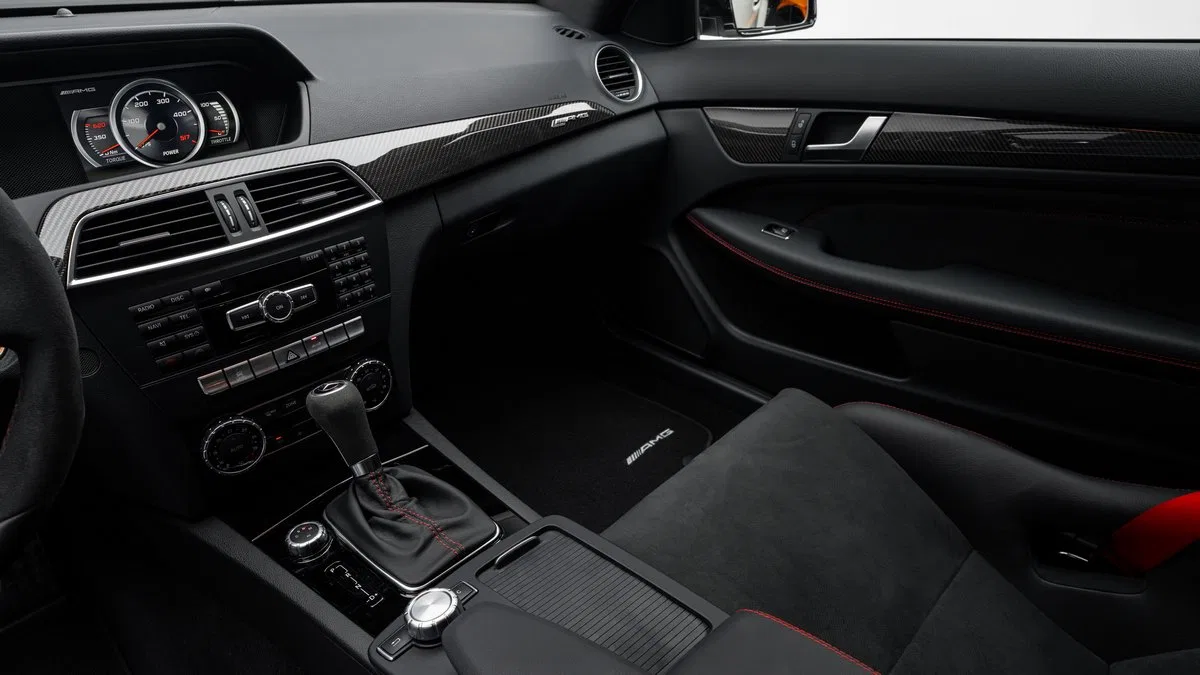 2012 C63 AMG Black Series interior