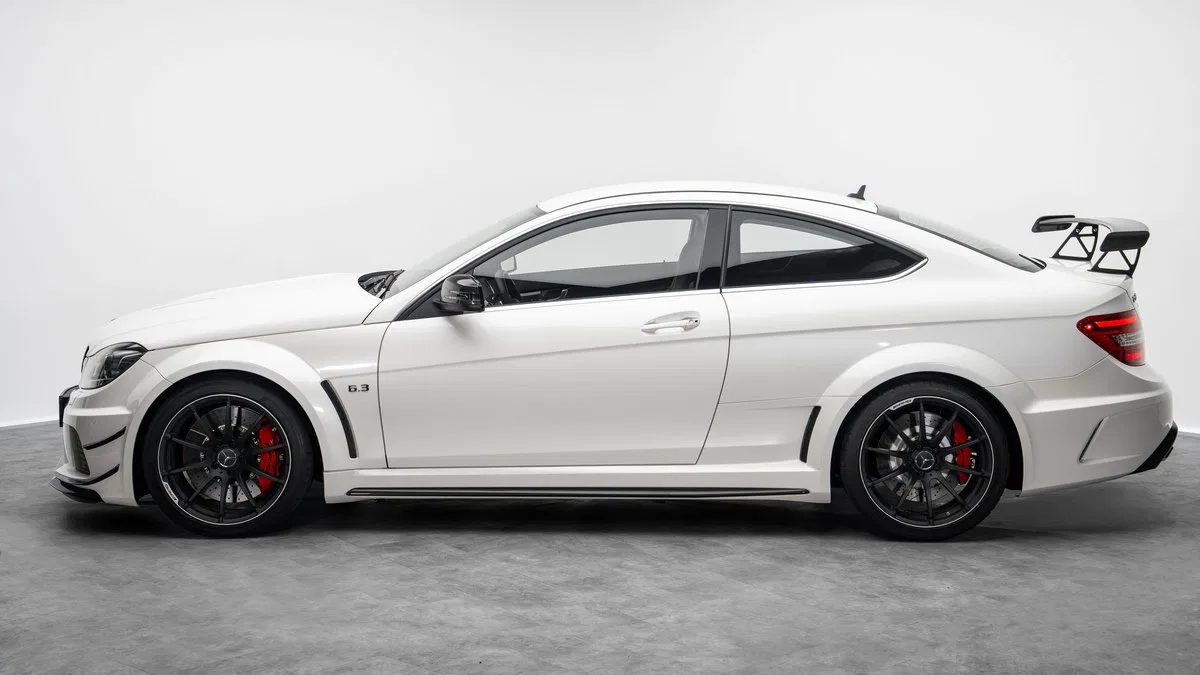 2012 C63 AMG Black Series for sale, exterior, White