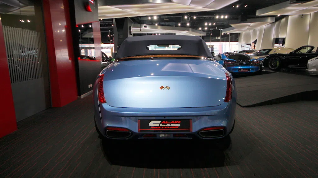 2008 ROLLS-ROYCE Phantom Drophead Pininfarina for sale, exterior, Blue