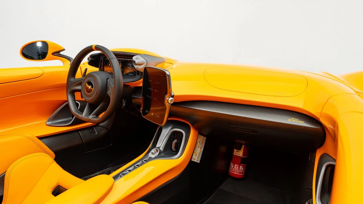 2021 McLaren Elva interior