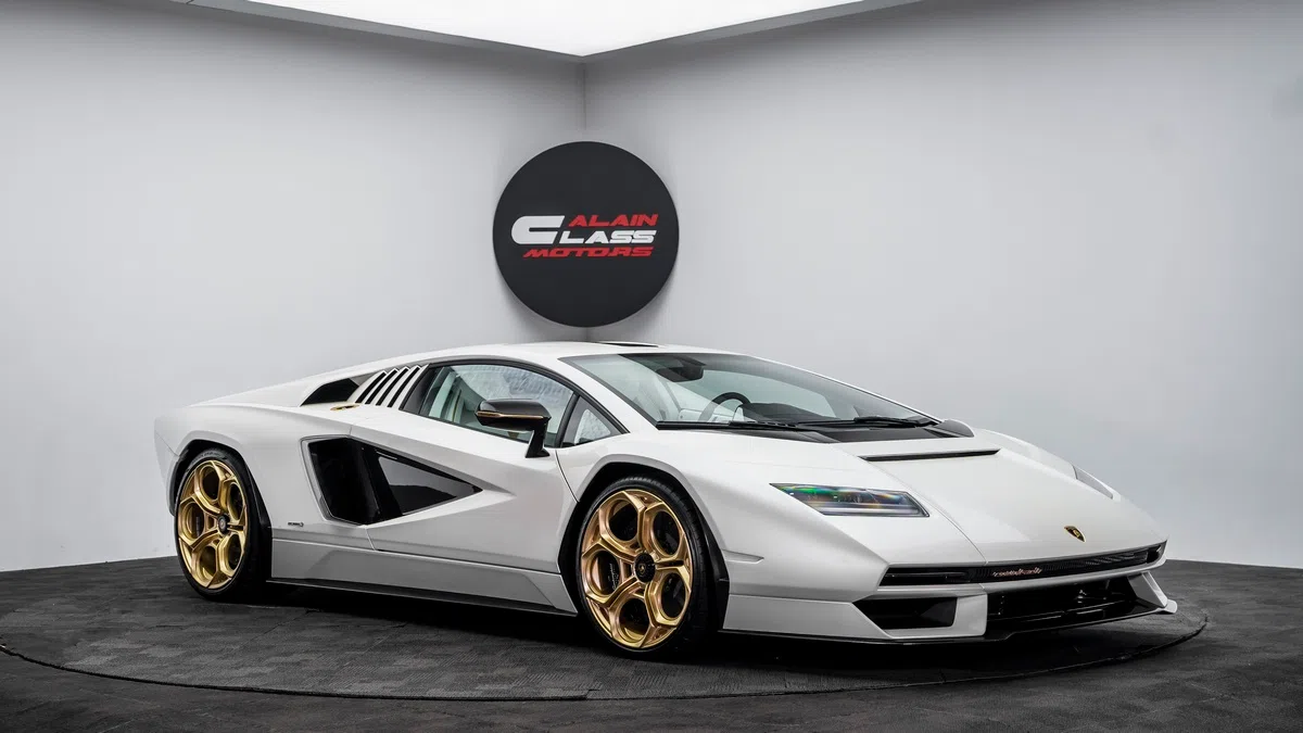 2022 Lamborghini Countach LPI 800-4 for sale, exterior, White