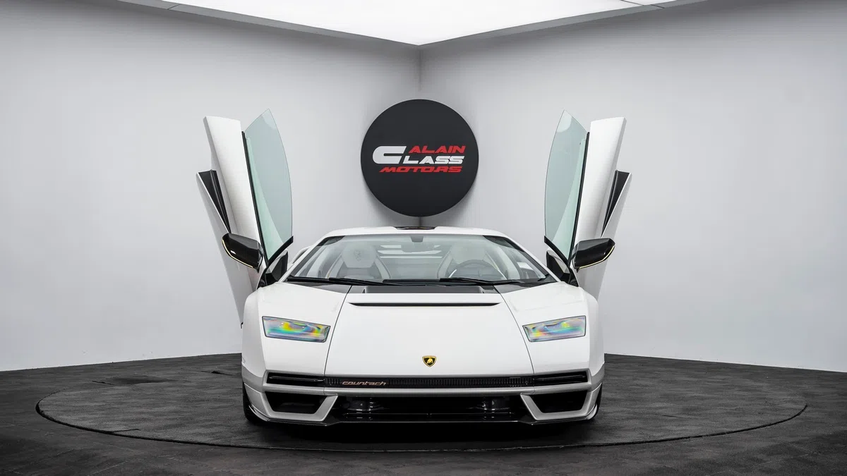 2022 Lamborghini Countach LPI 800-4 for sale, exterior, White