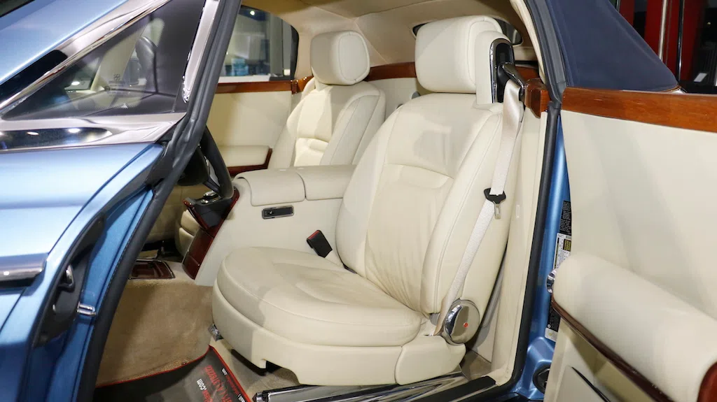 2008 ROLLS-ROYCE Phantom Drophead Pininfarina interior, seats, Off White