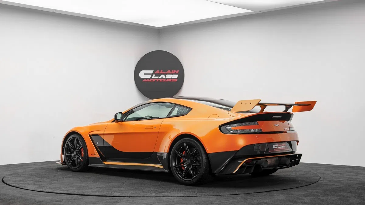 2016 Aston Martin Vantage GT12 for sale, exterior, Orange