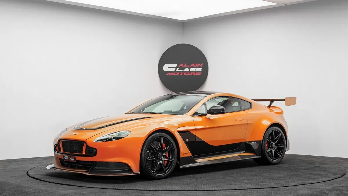 2016 Aston Martin Vantage GT12 for sale, exterior, Orange