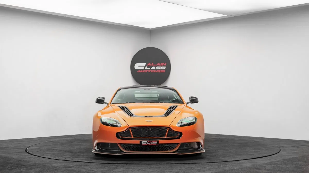 2016 Aston Martin Vantage GT12 for sale, exterior, Orange