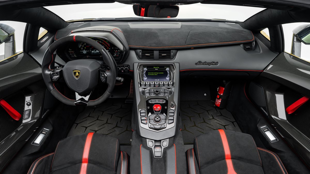2021 Lamborghini Aventador SVJ Roadster, 5/20