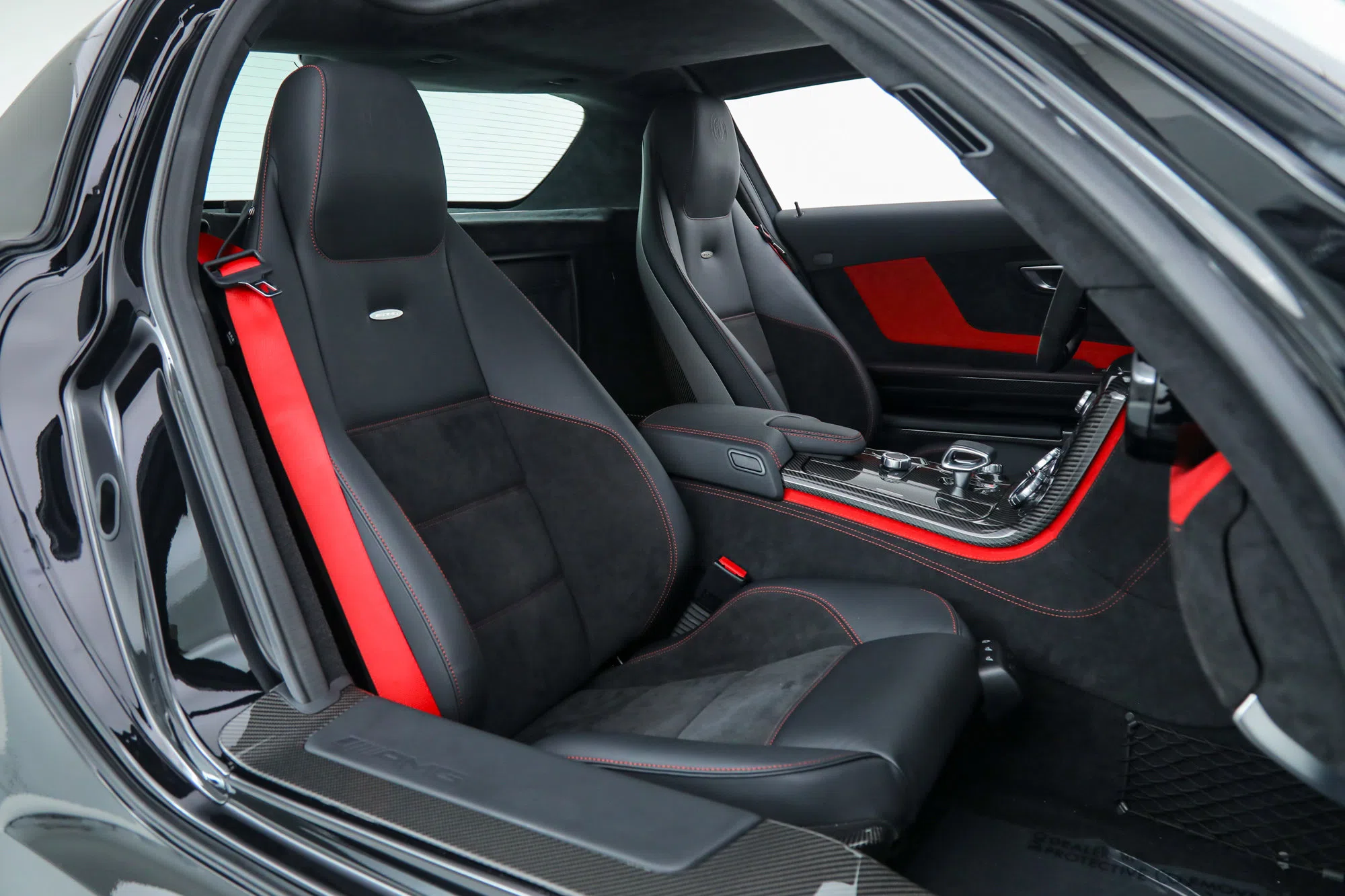 2014 SLS AMG Black Series interior, seats