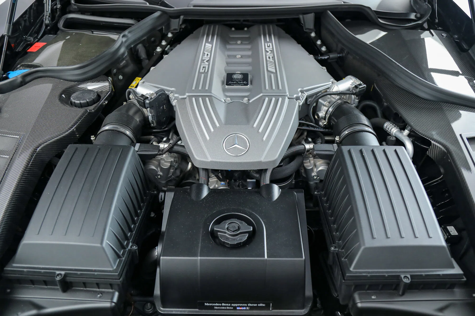 2014 SLS AMG Black Series engine