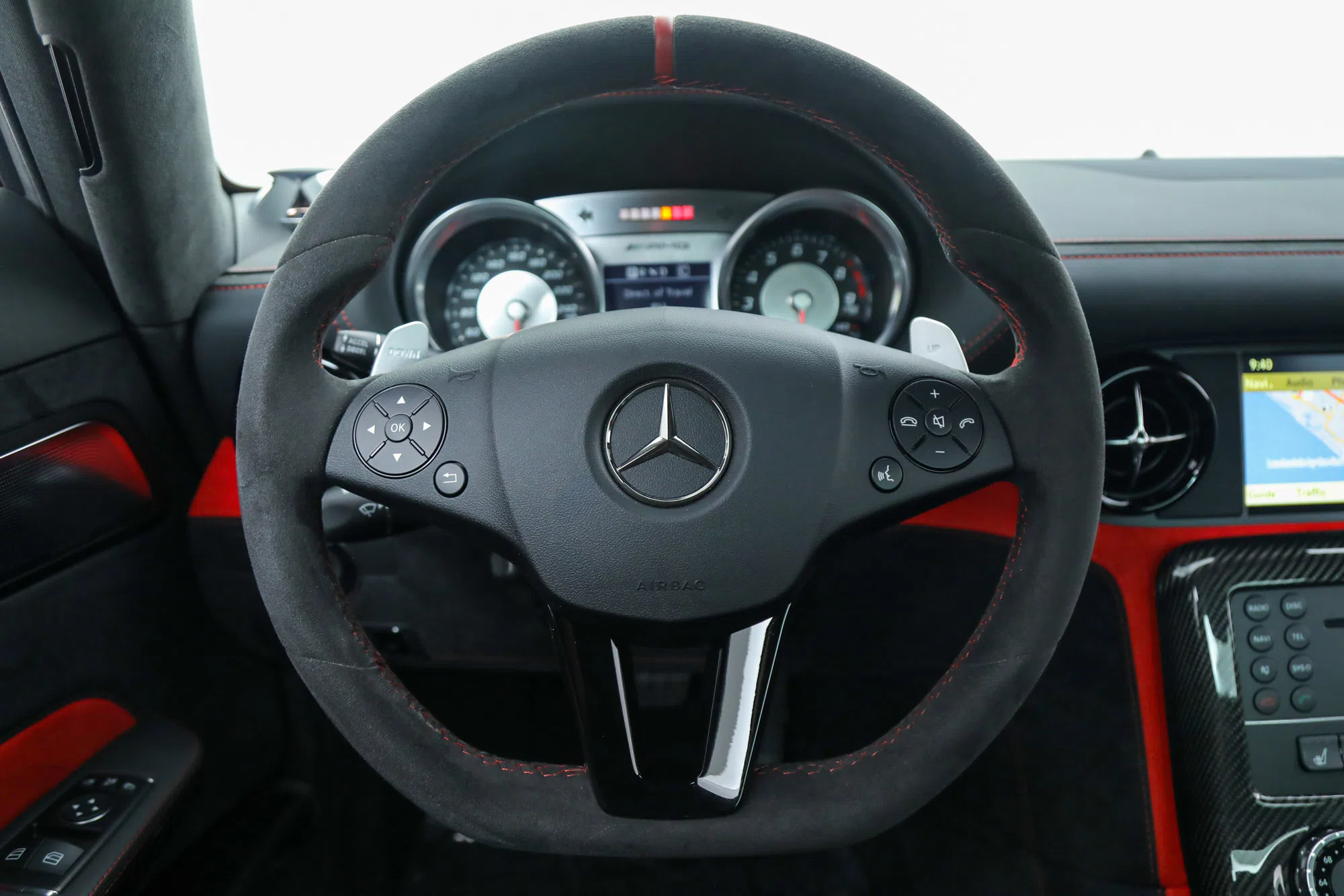 2014 SLS AMG Black Series interior