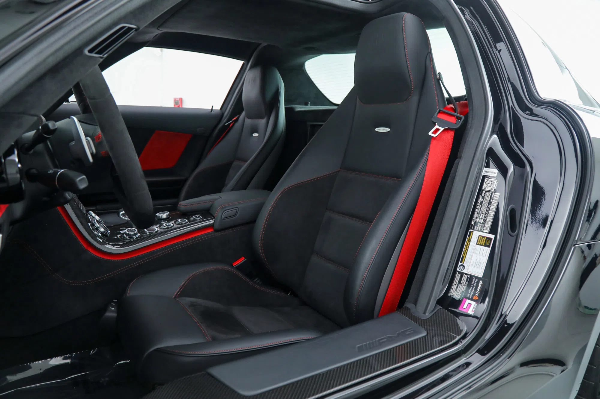 2014 SLS AMG Black Series interior, seats