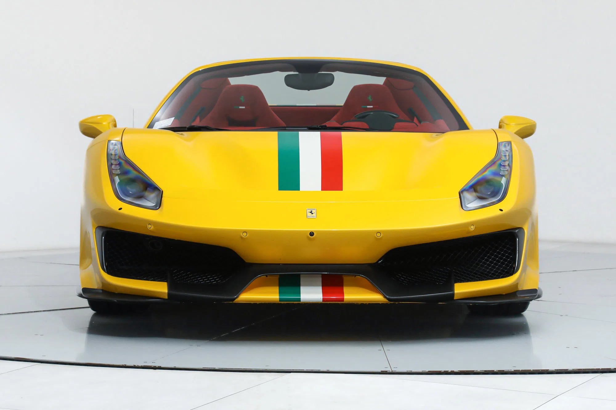 2020 Ferrari 488 Pista Spider for sale, exterior, Yellow