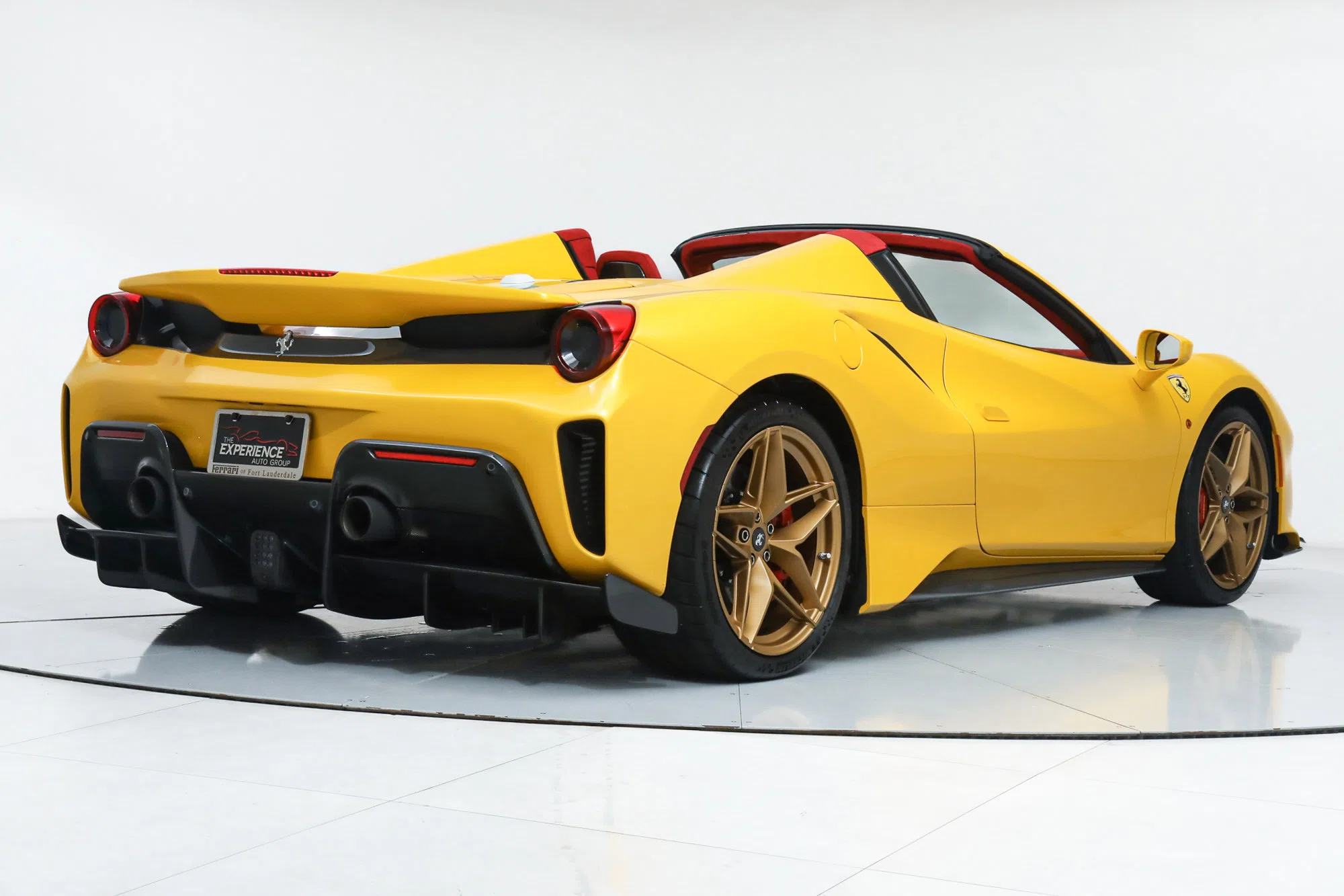 2020 Ferrari 488 Pista Spider for sale, exterior, Yellow