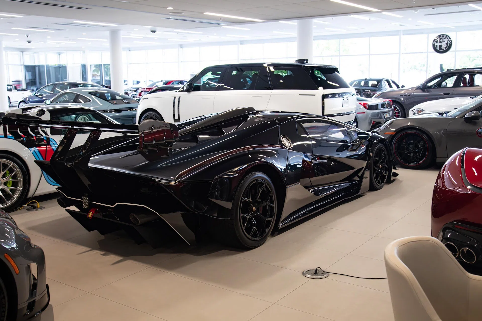 2022 Lamborghini Essenza SCV12 for sale, exterior, Black