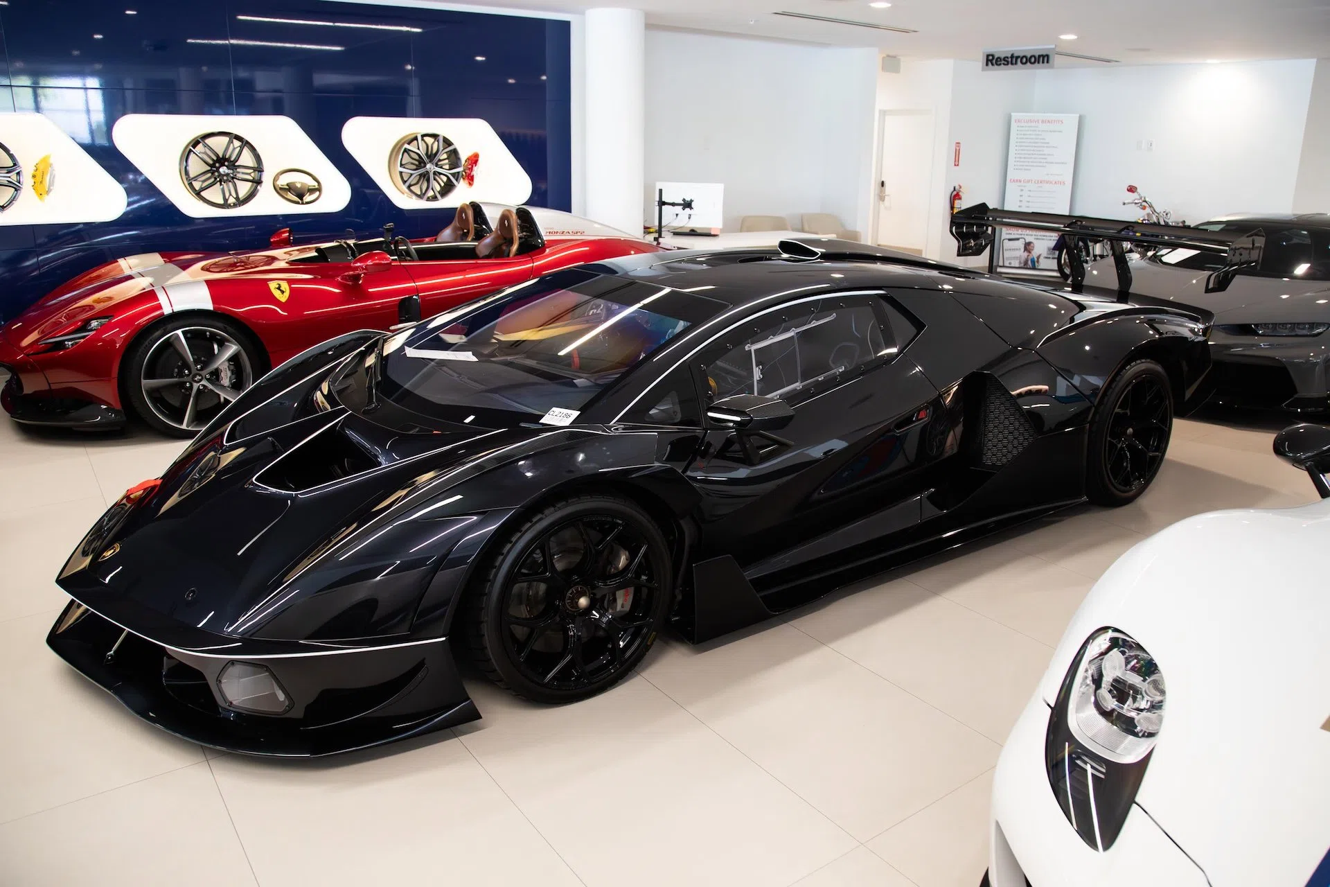 2022 Lamborghini Essenza SCV12 for sale, exterior, Black