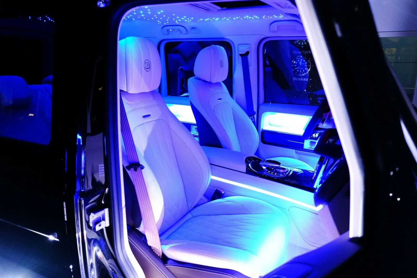 2020 BRABUS G 800 interior, seats, Beige