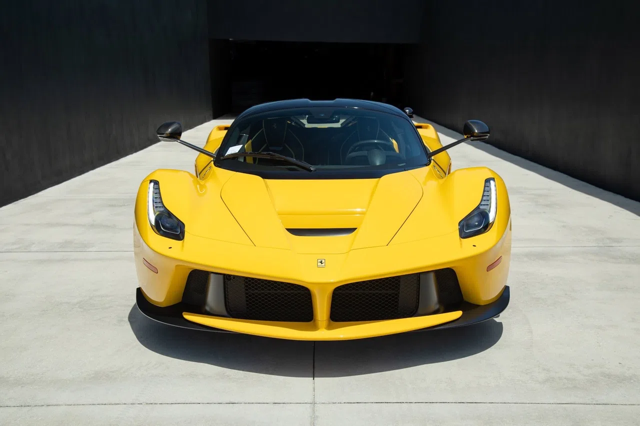2014 `Ferrari LaFerrari for sale, exterior, Yellow