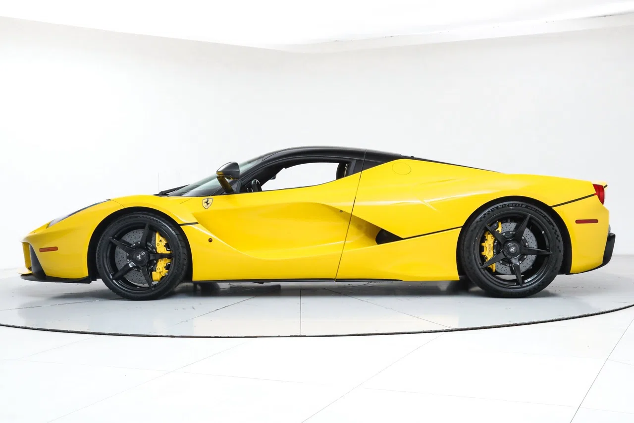 2014 `Ferrari LaFerrari for sale, exterior, Yellow